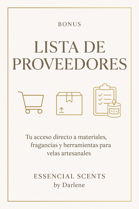 Lista de proveedores
